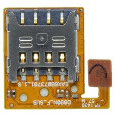 FLEX LEITOR SIM CARD LG D690